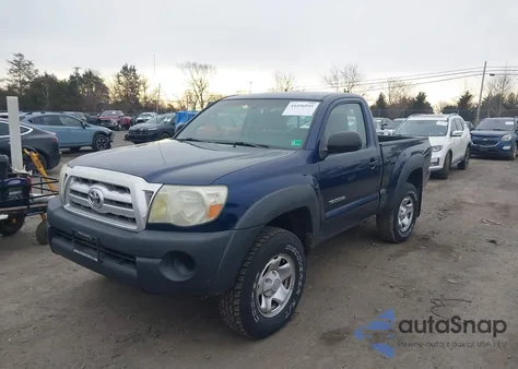 2007 Toyota Tacoma из США, поврежденный, VIN 5TEPX42N27Z433369